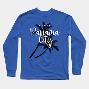 Panama City Beach Florida Graphic Vintage Long Sleeve T-Shirt